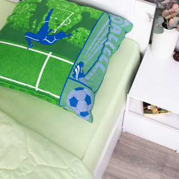 Набор летний  Пеле 1,5 сп, поплин (хлопок 100 %), наволочка (70х70)